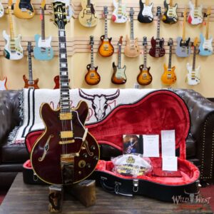 Gibson Custom Shop Limied Edition Chuck Berry 1970s ES-355 Wine Red #062 of 100 - Image 6