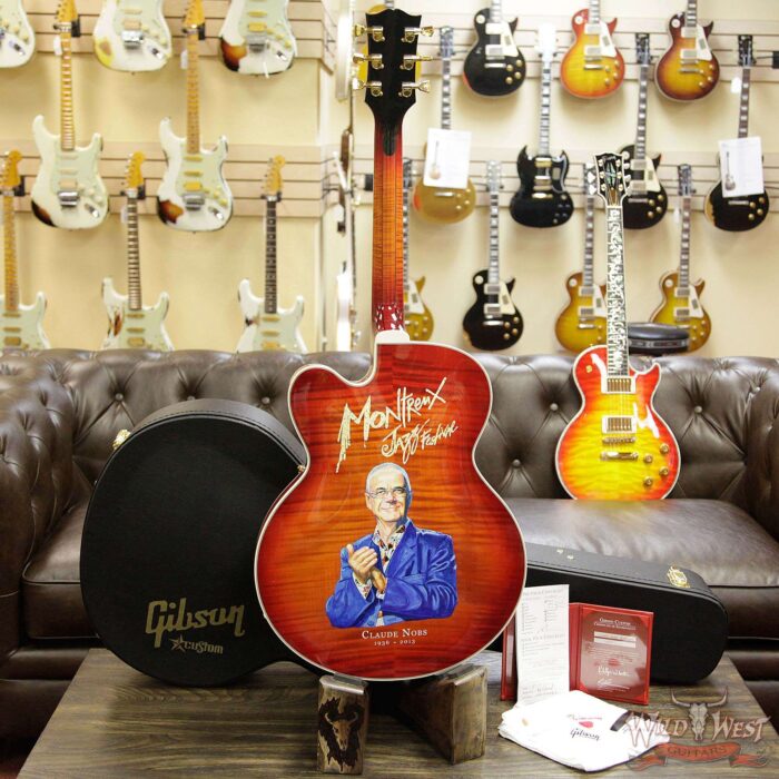 2013 Gibson Custom Shop One-of-a-kind Claude Nobs Tribute Byrdland - Image 13