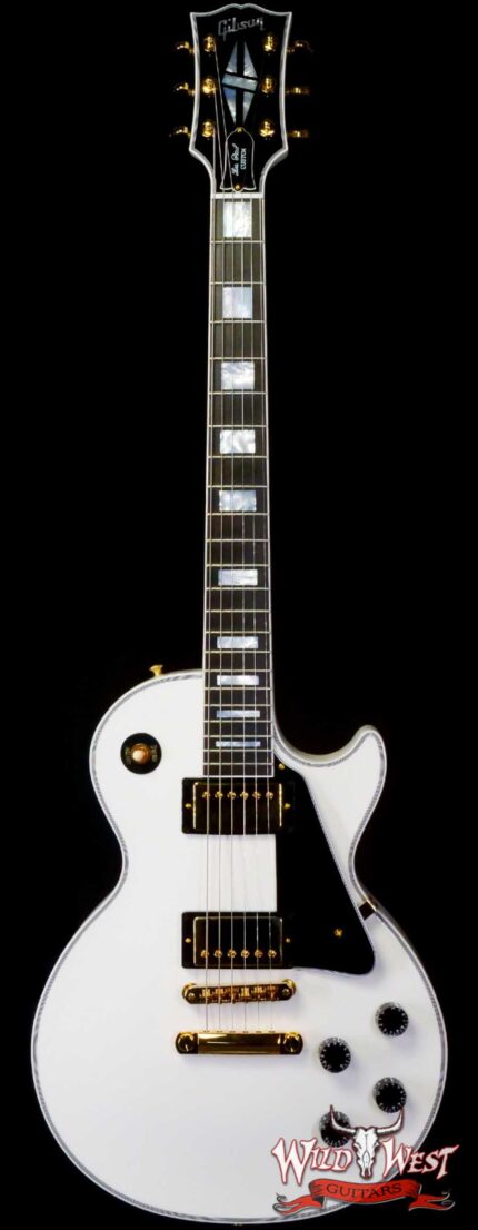 Gibson Custom Shop Les Paul Custom w/ Ebony Fingerboard Gloss Alpine White