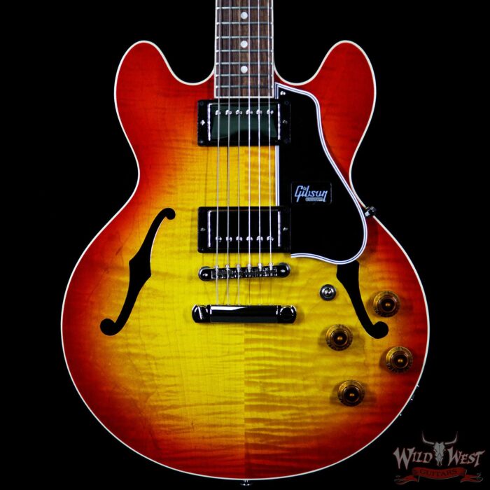 Gibson Custom Shop Memphis Limited Run CS-336 Figured Maple Top Rosewood Fretboard Faded Cherry - Image 3