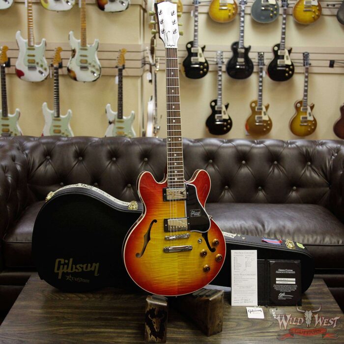 Gibson Custom Shop Memphis Limited Run CS-336 Figured Maple Top Rosewood Fretboard Faded Cherry - Image 11