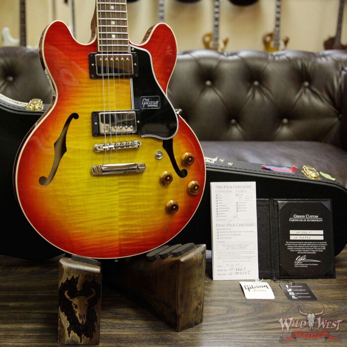 Gibson Custom Shop Memphis Limited Run CS-336 Figured Maple Top Rosewood Fretboard Faded Cherry - Image 12