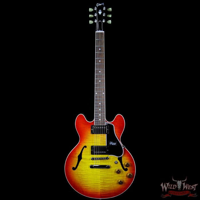 Gibson Custom Shop Memphis Limited Run CS-336 Figured Maple Top Rosewood Fretboard Faded Cherry - Image 4