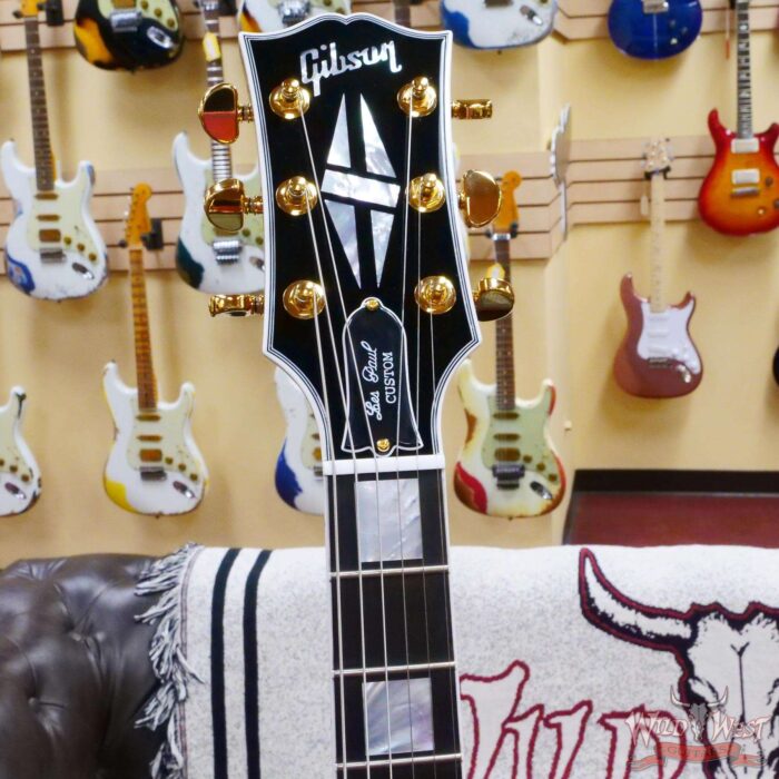 Gibson Custom Shop M2M Koa Top Les Paul Custom Natural - Image 7