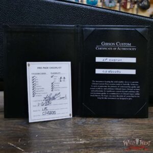 Gibson Custom Shop M2M Les Paul Custom Satin Ebony Finish Nickel Hardware 10.00 LBS - Image 11