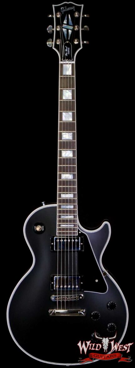Gibson Custom Shop M2M Les Paul Custom Satin Ebony Finish Nickel Hardware 10.00 LBS