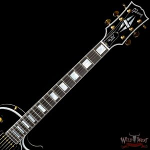 Gibson Custom Shop Les Paul Custom w/ Ebony Fingerboard Gloss Ebony 10.65 LBS - Image 4