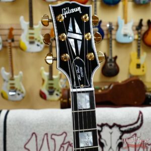Gibson Custom Shop Les Paul Custom w/ Ebony Fingerboard Gloss Ebony 10.65 LBS - Image 6