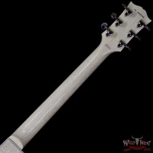 Gibson Custom Shop M2M Les Paul Custom Trans Pink 5A Quilt Maple Top White Doghair Back 10.10 LBS - Image 5