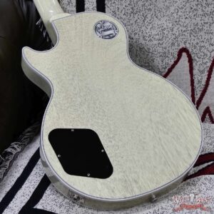 Gibson Custom Shop M2M Les Paul Custom Trans Pink 5A Quilt Maple Top White Doghair Back 10.10 LBS - Image 11