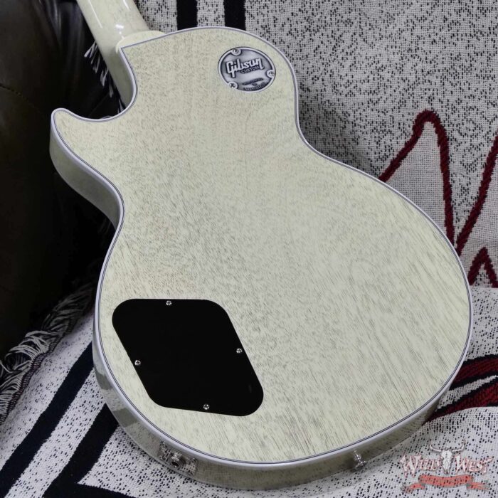 Gibson Custom Shop M2M Les Paul Custom Trans Pink 5A Quilt Maple Top White Doghair Back 10.10 LBS - Image 11
