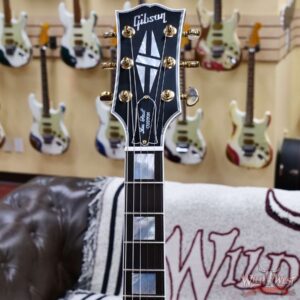 Gibson Custom Shop M2M Les Paul Custom Chablis Pink 5A Quilt Maple Top 1-Piece Mahogany Body 9.60 LBS - Image 7