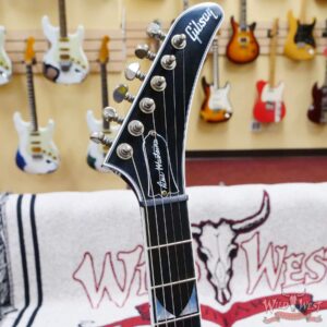 Gibson Custom Shop Limited Edition #46 Dave Mustaine Flying V EXP VOS Ebony - Image 6