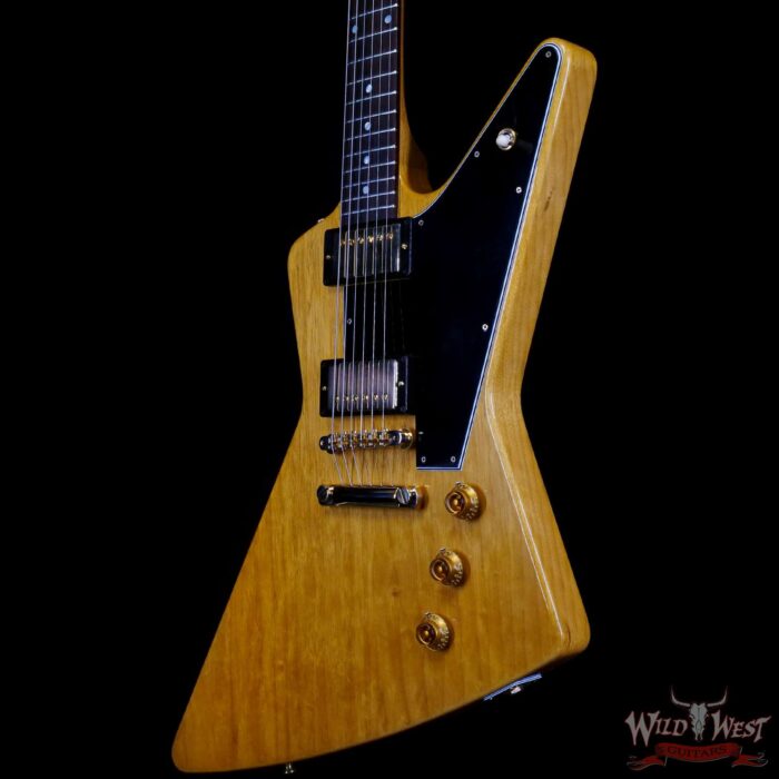 Gibson Custom Shop 1958 Korina Explorer Reissue (Black Pickguard) - Image 2