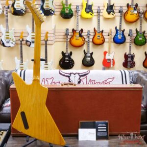 Gibson Custom Shop 1958 Korina Explorer Reissue (Black Pickguard) - Image 9