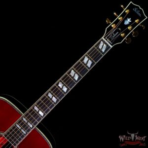 Gibson Custom Shop Hummingbird Deluxe Rosewood Burst Electric-Acoustic Guitar - Image 4