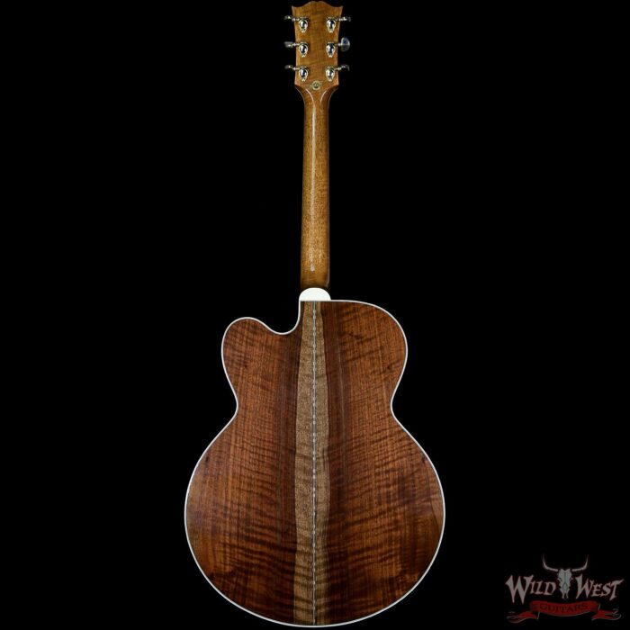 Gibson Custom Shop Montana Limited Edition J-200 Claro Walnut Cutway Sitka Spruce Top Honey Burst - Image 6