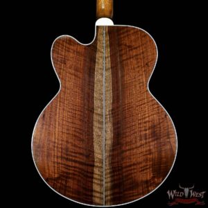 Gibson Custom Shop Montana Limited Edition J-200 Claro Walnut Cutway Sitka Spruce Top Honey Burst - Image 7