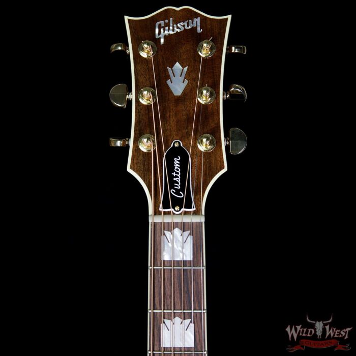 Gibson Custom Shop Montana Limited Edition J-200 Claro Walnut Cutway Sitka Spruce Top Honey Burst - Image 8