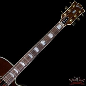 Gibson Custom Shop Montana Limited Edition J-200 Claro Walnut Cutway Sitka Spruce Top Honey Burst - Image 9