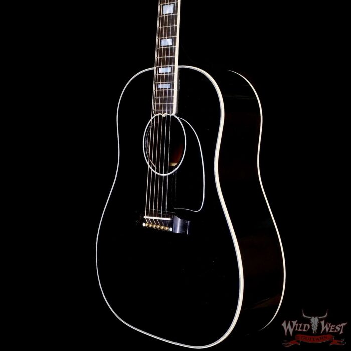 Gibson Custom Shop Modern Collection J-45 Custom Ebony 4.95 LBS - Image 2