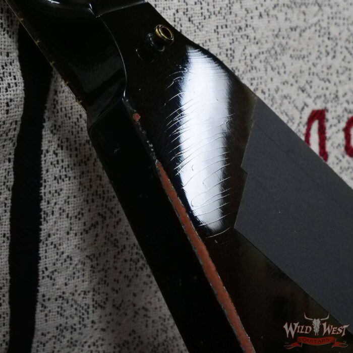 Gibson Custom Shop Artist Collection Kirk Hammett 1979 Flying V Murphy Lab Aged Ebony - Image 13