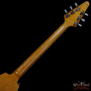 Gibson Custom Shop 1958 Korina Flying V Reissue Natural with Black Pickguard (Blemished) - Image 5