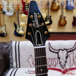 Gibson Custom Shop 1958 Korina Flying V Reissue Natural with Black Pickguard (Blemished) - Image 9