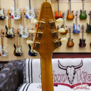 Gibson Custom Shop 1958 Korina Flying V Reissue Natural with Black Pickguard (Blemished) - Image 12