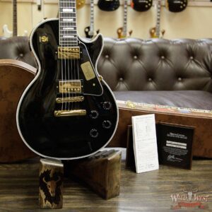 Gibson Custom Shop 2017 Limited 1 of 300 Les Paul Custom Ebony 701921 - Image 13