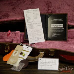 Gibson Custom Shop Les Paul Standard “Painted Over” Gold Top over Cherry Sunburst 8.1 Pounds - Image 16
