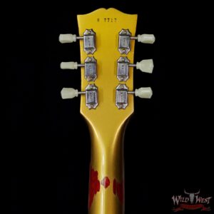 Gibson Custom Shop Les Paul Standard “Painted Over” Gold Top over Cherry Sunburst 8.1 Pounds - Image 11