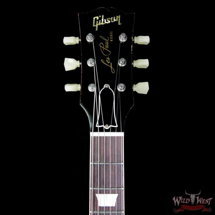 Gibson Custom Shop Les Paul Standard “Painted Over” Gold Top over Cherry Sunburst 8.1 Pounds - Image 9