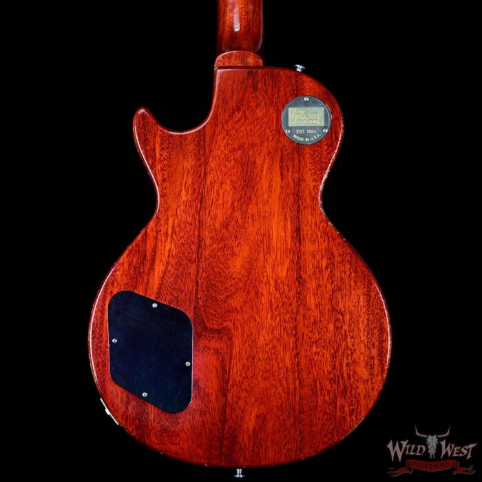 2016 Gibson Custom Shop Standard Historic 1958 Reissue R8 Les Paul Aged Bourbon Burst 8.70 Pounds - Image 7