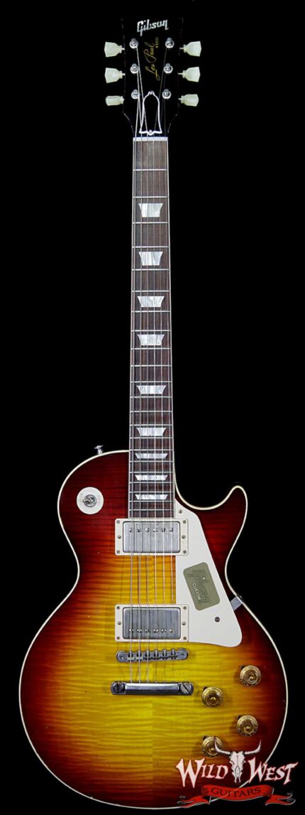 2016 Gibson Custom Shop Standard Historic 1958 Reissue R8 Les Paul Aged Bourbon Burst 8.70 Pounds