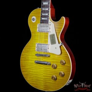 2016 Gibson Custom Shop Standard Historic Les Paul R8 VOS Lemon Burst 1958 Reissue 8.75 Pounds - Image 2