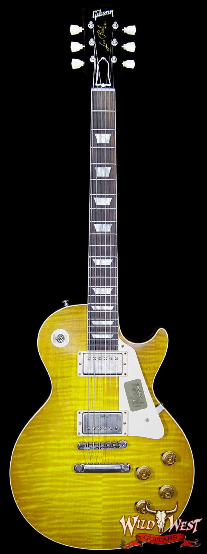 2016 Gibson Custom Shop Standard Historic Les Paul R8 VOS Lemon Burst 1958 Reissue 8.75 Pounds - Image 1