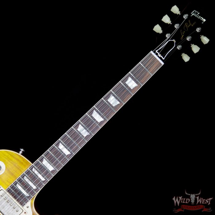 2016 Gibson Custom Shop Standard Historic Les Paul R8 VOS Lemon Burst 1958 Reissue 8.75 Pounds - Image 9