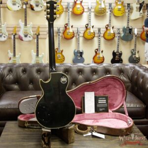 Gibson Custom Shop M2M Les Paul Custom Aged Ebony Fingerboard Ebony (Black) - Image 11