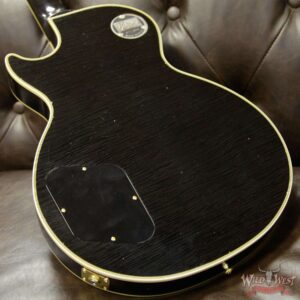 Gibson Custom Shop M2M Les Paul Custom Aged Ebony Fingerboard Ebony (Black) - Image 13