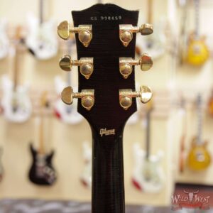 Gibson Custom Shop M2M Les Paul Custom Aged Ebony Fingerboard Ebony (Black) - Image 6