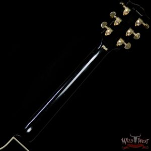Gibson Custom Shop M2M Les Paul Custom Aged Ebony Fingerboard Ebony (Black) - Image 7