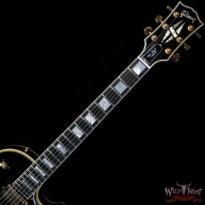 Gibson Custom Shop M2M Les Paul Custom Aged Ebony Fingerboard Ebony (Black) - Image 5