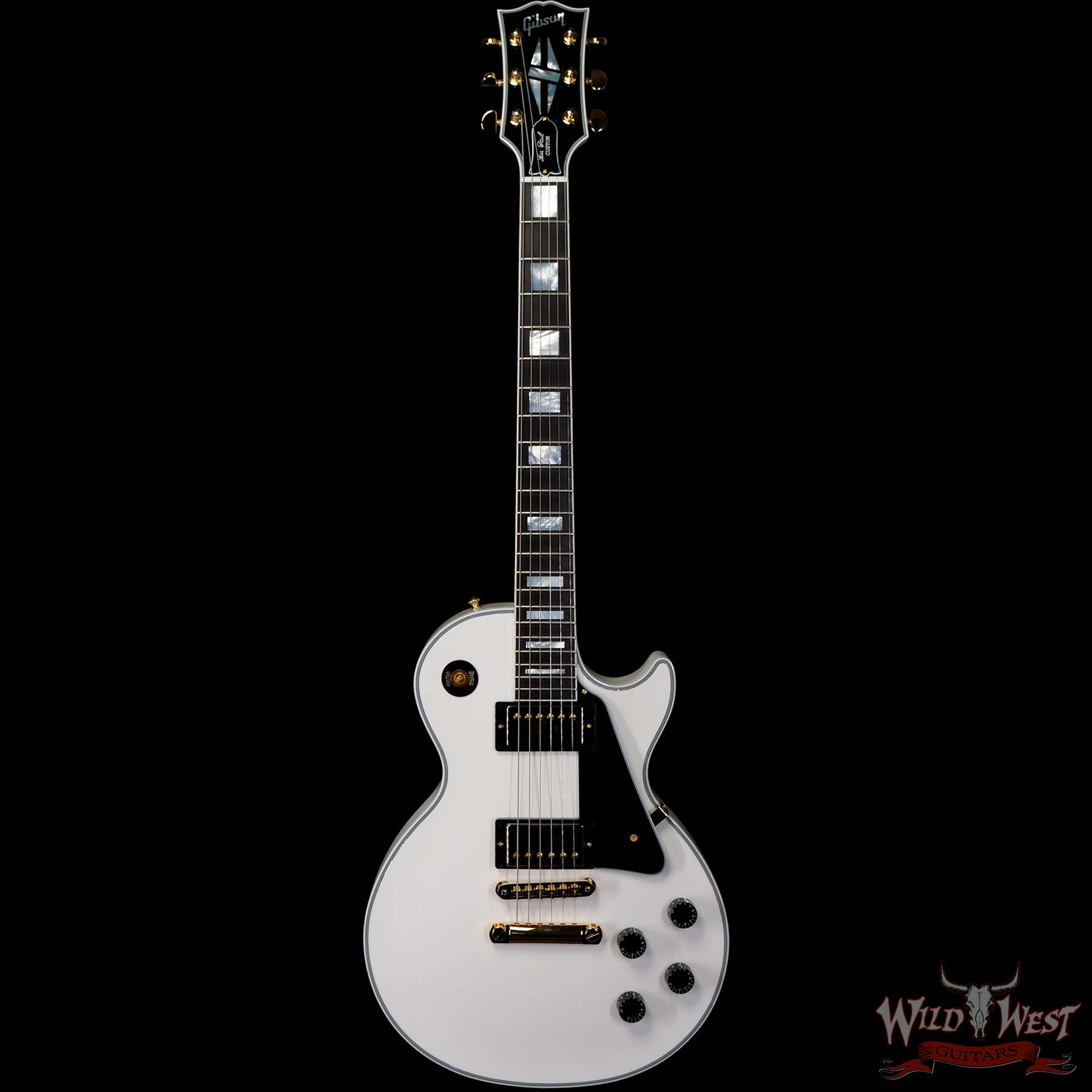 gibsoncs-lpc-aw-cs000261-f__wwg.jpg Gibson Custom Shop Les Paul Custom Ebony Fingerboard Gloss Alpine White - Image 3
