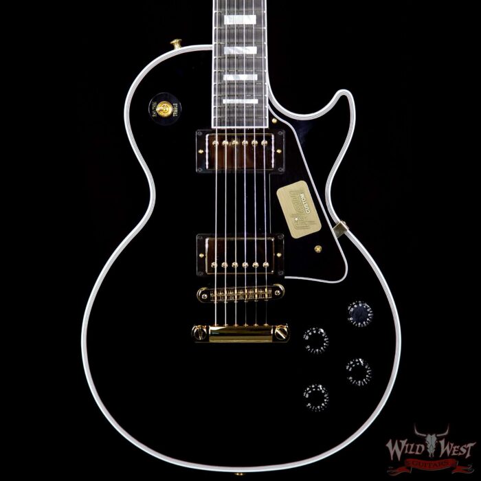 Gibson Custom Shop 2017 Limited Les Paul Custom Ebony 701760 - Image 3
