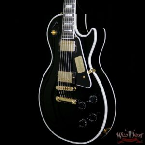 Gibson Custom Shop 2017 Limited 1 of 300 Les Paul Custom Ebony 701921 - Image 2