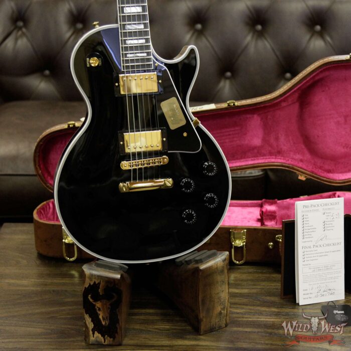 Gibson Custom Shop 2017 Limited Les Paul Custom Ebony 701760 - Image 14