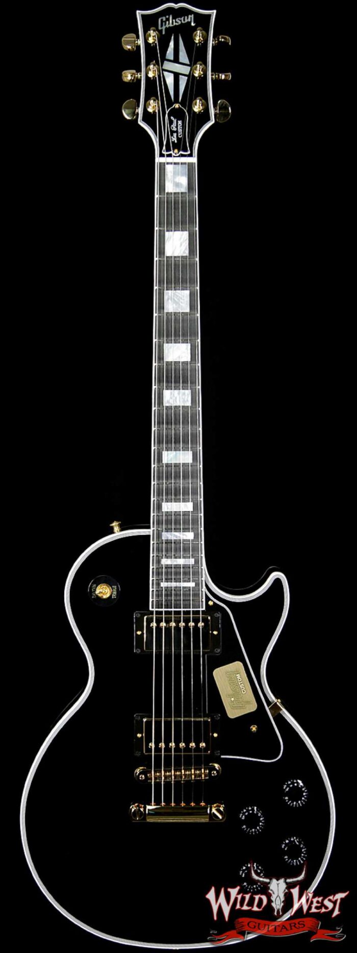 Gibson Custom Shop 2017 Limited Les Paul Custom Ebony 701760 - Image 1