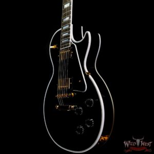 Gibson Custom Shop Les Paul Custom Ebony Fingerboard Gloss Ebony(Black) - Image 2
