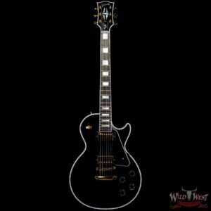 Gibson Custom Shop Les Paul Custom Ebony Fingerboard Gloss Ebony(Black) - Image 3